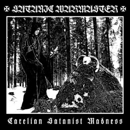 SATANIC WARMASTER (Finland) - Carelian Satanist Madness LP 2013 (Black Metal) Reissue